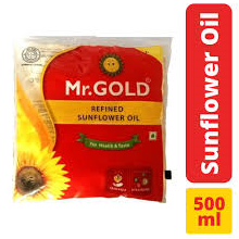 Mr.gold Sunflower Oil/Mr.கோல்டு (SF) 500ml